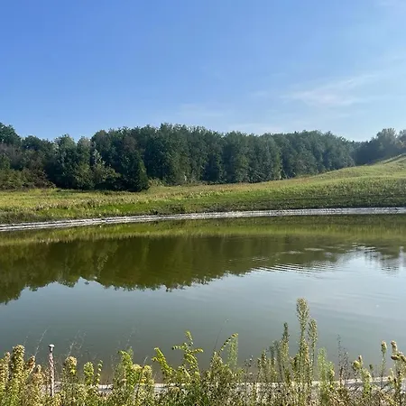 Apartamento Casa Di Giulia Con E Cucina, Matrimoniale Con Tetto A Vista E Grande Parco Circostante